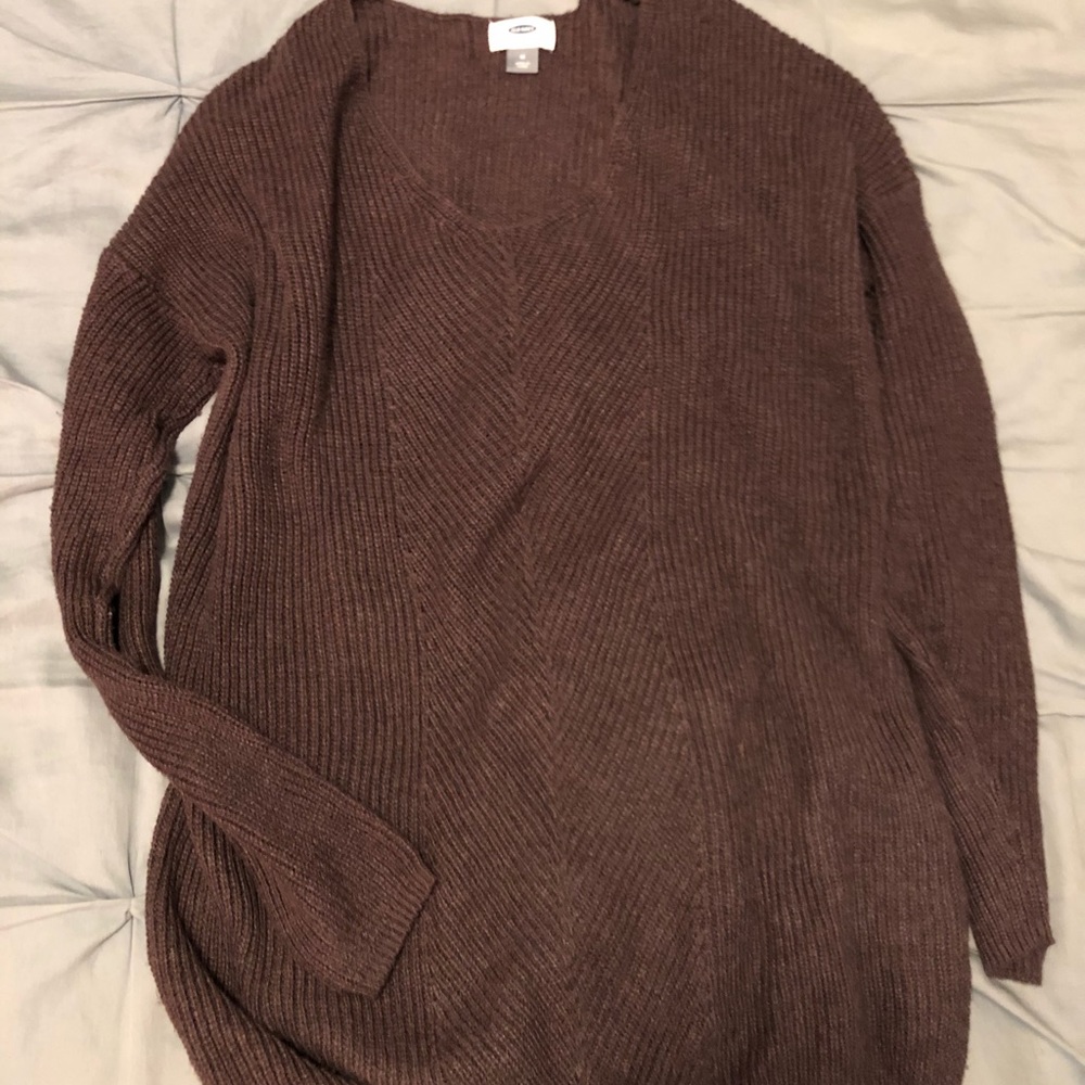 NWT Mauve oversized knit sweater
